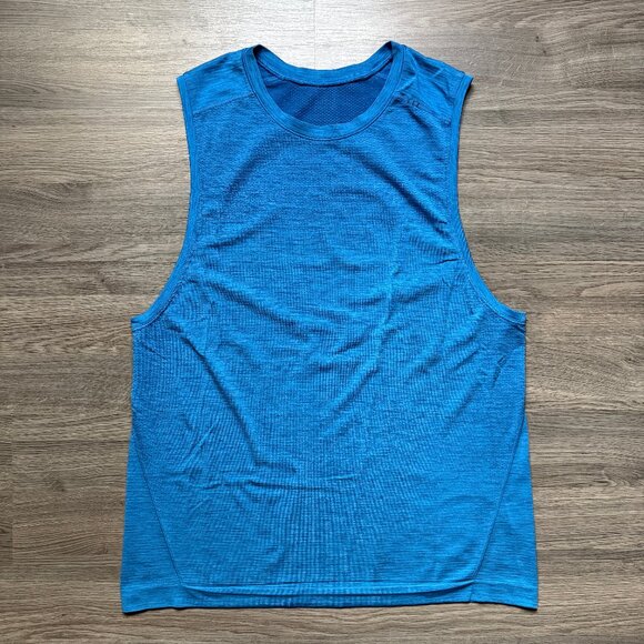 Lululemon Men's Metal Vent Tech Muscle Tank - Blue - Picture 3 of 8